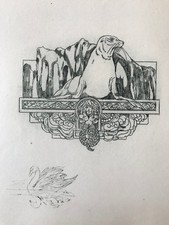 MAURICE DE BECQUE Gravure Eau