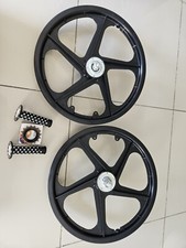 Jante sport BMX vélo 20" PVC avec moyeu de roue 16T poignées étoile roue libre