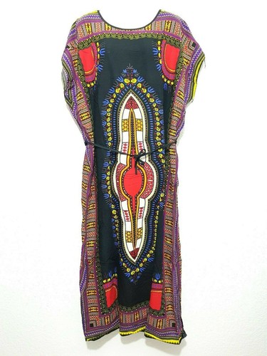 Maxikleid kaftan dashiki - maxikleid,