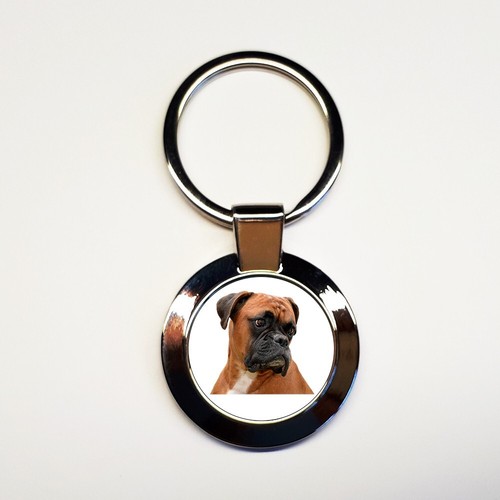 Porte clés chien boxer - chien,