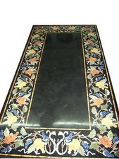 Table D'Art En Pierre Dure Fait Main Pour Salle À Manger / Centre 48" X 24"