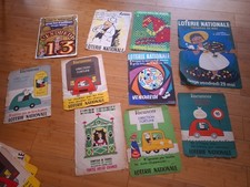 LOT DE  AFFICHES LOTERIE NATIONALE