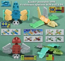 Kinder montable 1998 série - kinder, 1998,
