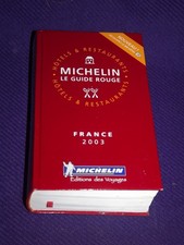 Guide michelin rouge collector - guide,
