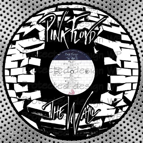 Pink floyd the wall - pink, découpe