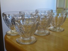 BACCARAT 6 ANCIENS VERRES A
