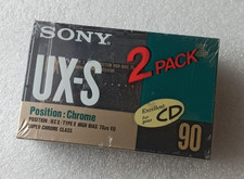 Lot de 2 Cassettes Sony UX-S