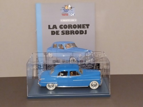 Hachette voiture tintin 24 - hachette, 1/24