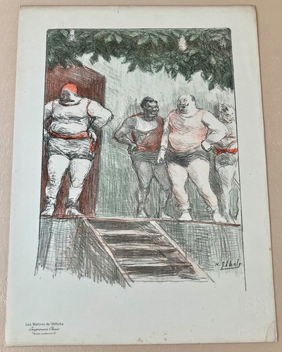 Les maitres affiche ibels - maitres, de