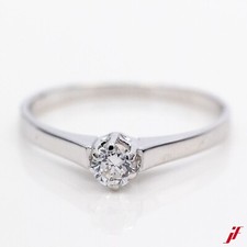 Bague Solitaire 585/14K Or