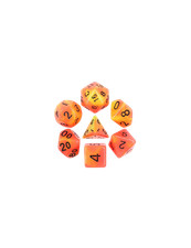Lot de 7 dés Feu