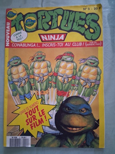 Magazine tortues ninja 3 - tortues,