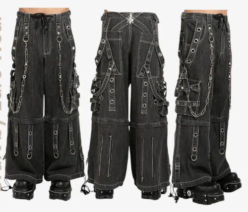 Pantalon cargo gothique - , en