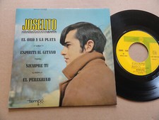 DISQUE 45T AVEC LANGUETTE JOSELITO  " EL ORO Y LA PLATA "