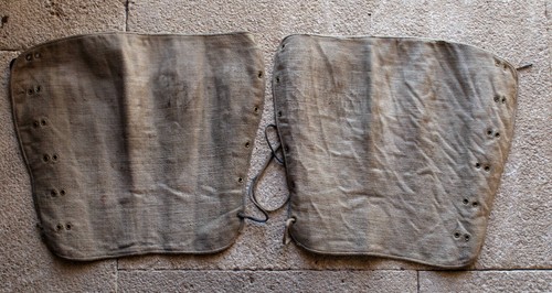 Ww1 guetres toile matricule - ww1, :