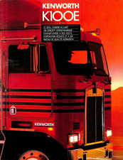 KENWORTH TRUCKS / TYPE K 100 E / CATALOGUE du CANADA