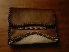 Blague à tabac en cuir fait à la main Fabriqué en France Neuve?