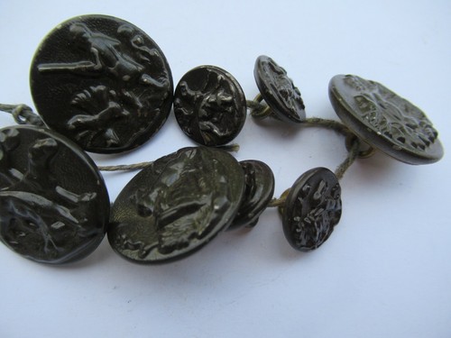 Ancien bouton venerie - 8,