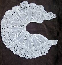 Col bebe ancien / dentelle /