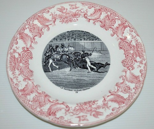 Assiette gien porcelaine - gien,