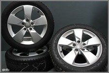 Original Audi Tt TTS S-LINE Jantes 17 Pouces Roues D'Été Ensemble Neuf 225 50