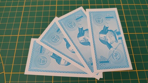 Lot billets pièce jeu - billets,