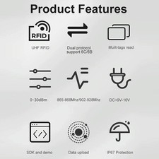 Lecteur RFID UHF industriel