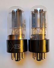 Paire de tubes NOS double triode 6H8C/6N8S/6SN7/6SN7GT