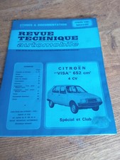Revue technique citroen visa - technique,