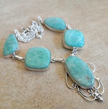 Handmade Aquamarine Amazonite