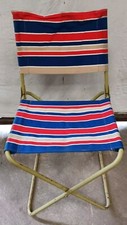 Chaise Pliable De Camping Vintage  ( Réf : Mag)
