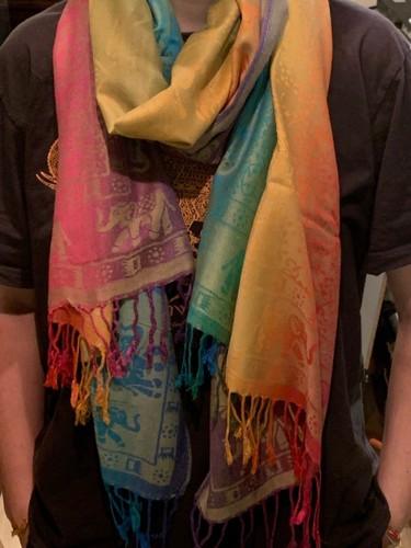 Foulard echarpe thaï pashmina - thaï,