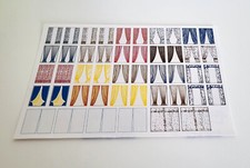 MKD DÉCORS AUTOCOLLANTS 46 RIDEAUX HO 1/87 Signal SAI JOUEF