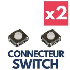 2x interrupteur Switch pour Clé Plip Télécommande PEUGEOT 406 306 106 205 405 