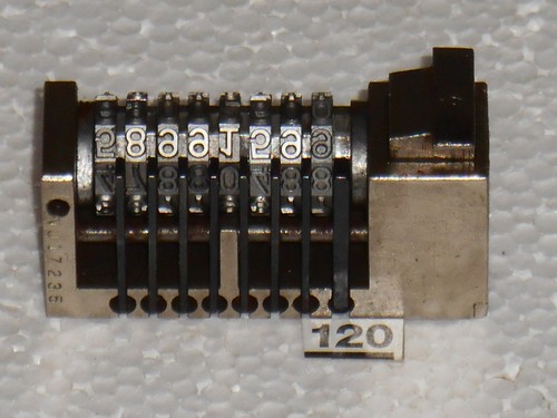 Wma letterpress numbering - wma,