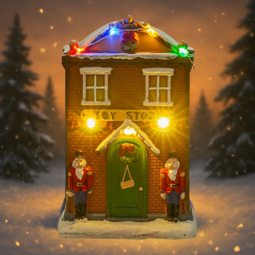 Maison noël lumineuse avec - maison, de