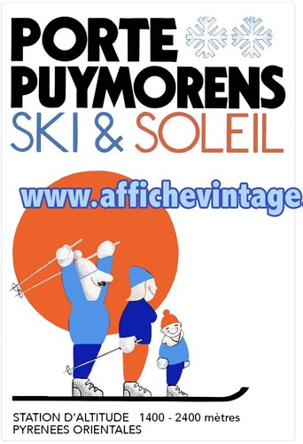Affiche poster porte puymorens - affiche,
