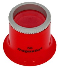 Loupe d'horloger blanche 5x