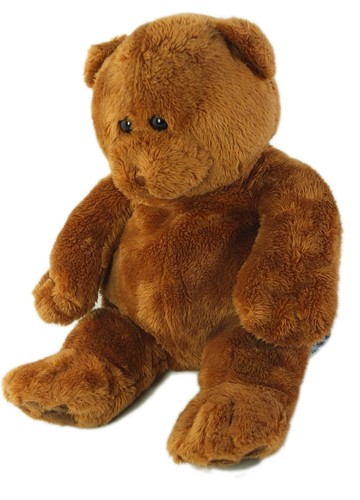 Doudou peluche ours - doudou, marron