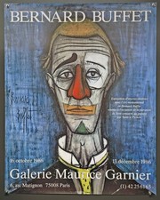 BERNARD BUFFET 1986 - Affiche