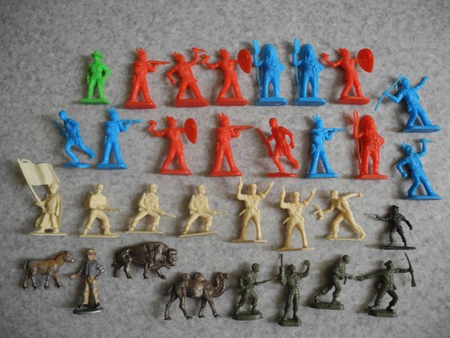 Lot jouets anciens figurines - anciens,