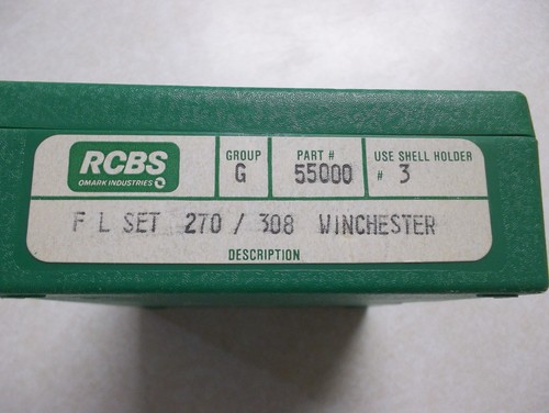 Rcbs 270 308 winchester - rcbs, 270/308