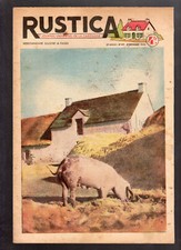 RUSTICA N°49 1946 alimentation des porcs dindon poules chevaux pêche au brochet