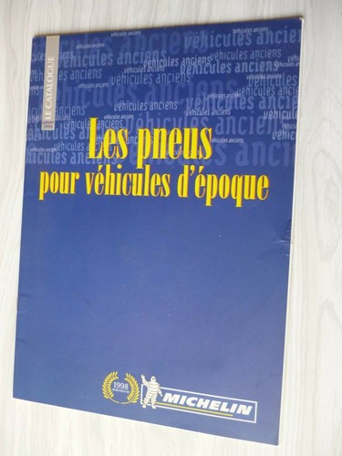 Catalogue 1998 michelin - 1998, les