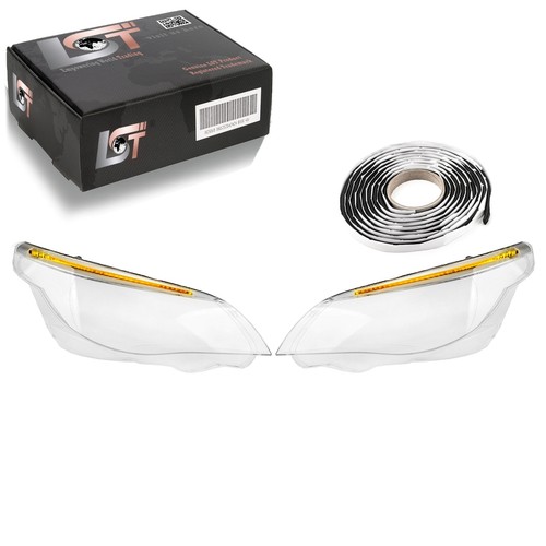 Verre phares gauche - 2x, de