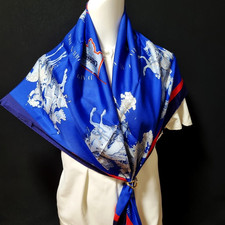 RARE VINTAGE HERMES Silk Scarf
