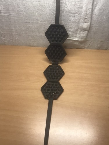 Ancien gaufrier fonte - gaufrier, en