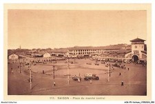 AOGP5-0374-VIET-NAM - INDOCHINE - SAIGON - Place du marche central