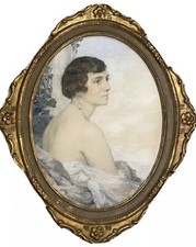 Pastel original edgard maxence - pastel,