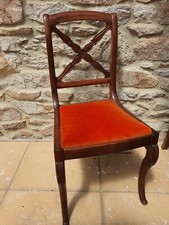 6 chaises style Charles X